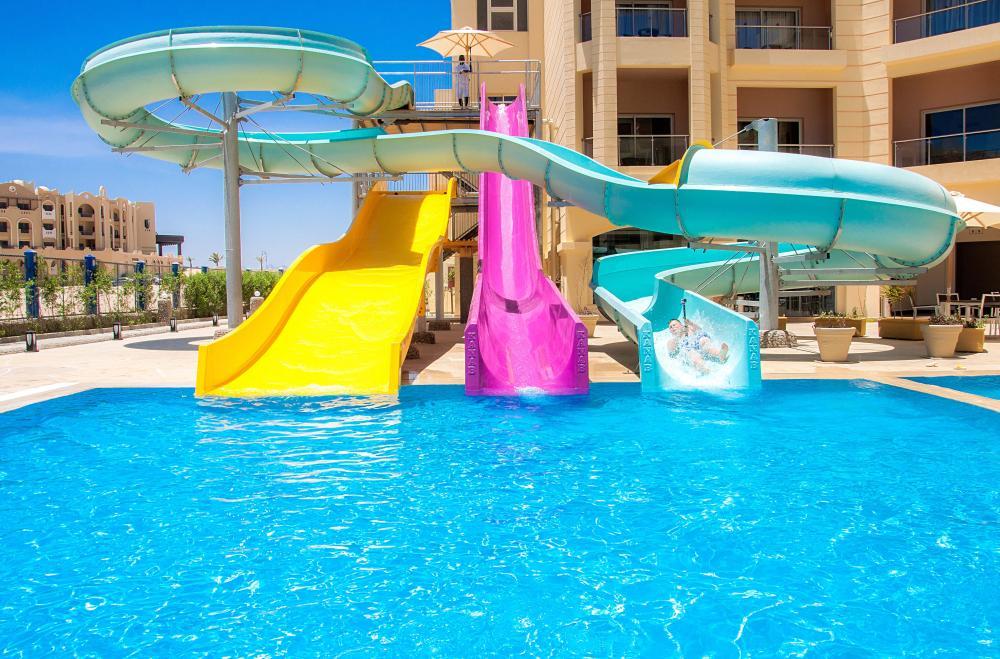 Hotel Tropitel Sahl Hasheesh Hurghada Exterior foto Aqua Park